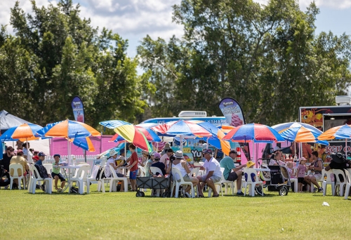 Crowd at Moreton Kids Festival
