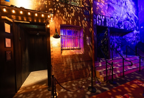 Entrance to The Alligator Club