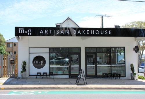 Exterior of Baked by M&G Artisan Bakehouse, Coorparoo 