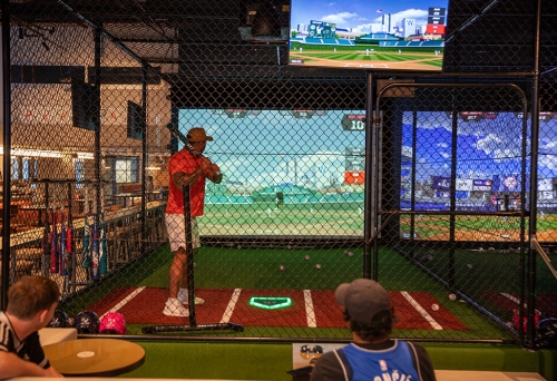 Batter at Ballpark Portside