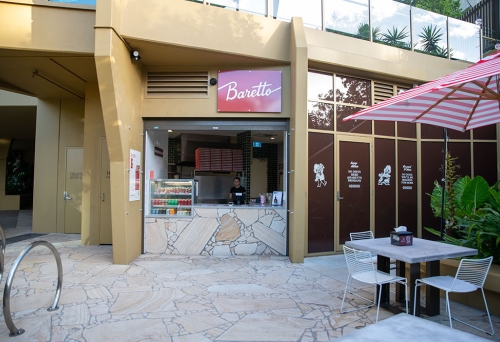 Entry at Baretto - Kangaroo Point
