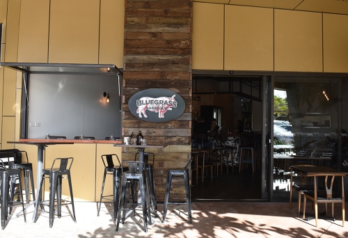 Entrance to Bluegrass Barbeque Eatons Hill