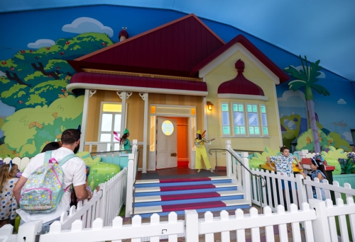 Exterior of Bluey's House Blueys World