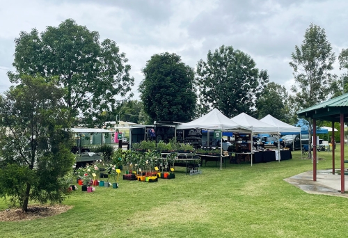 View of Boonah Country Markets, Boonah, Scenic Rim