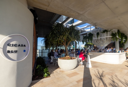 Entrance to Cicada Blu Brisbane CBD