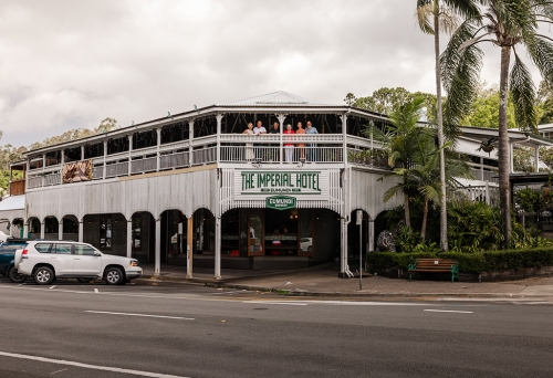 Exterior of The Imperial Hotel Eumundi