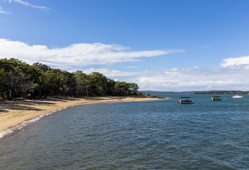 Beach at Coochiemudlo 