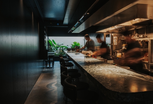 Open Kitchen in  Essa Restaurant Fortitude Valley