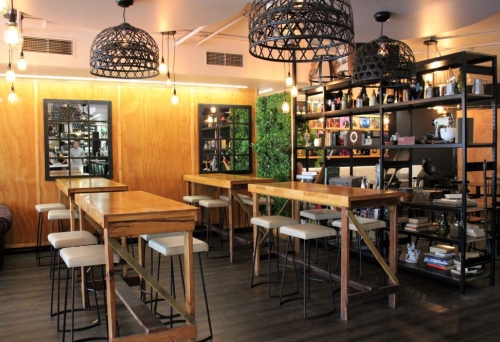 Interior of Eleven Bridges Gin Bar, South Brisbane 