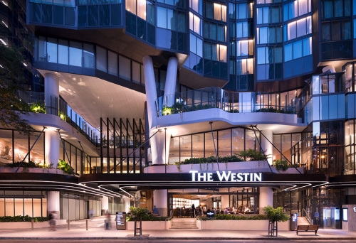 Facade of The Westin Brisbane