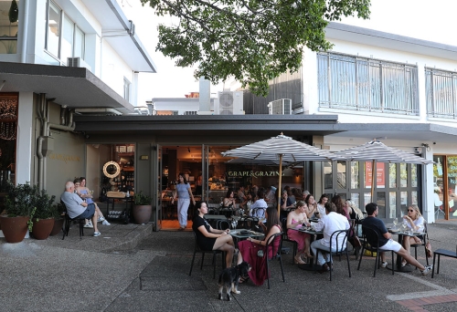 Exterior of Grape & Grazing New Farm