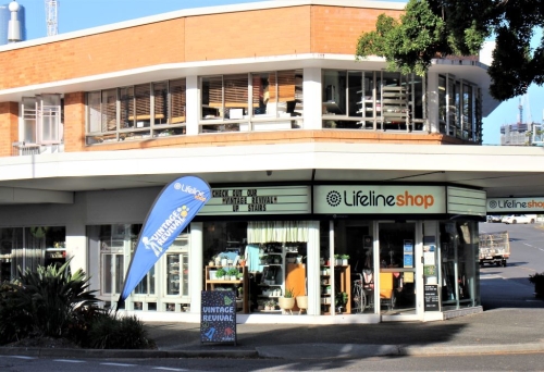 Exterior of Lifeline Vintage Revival, West End  