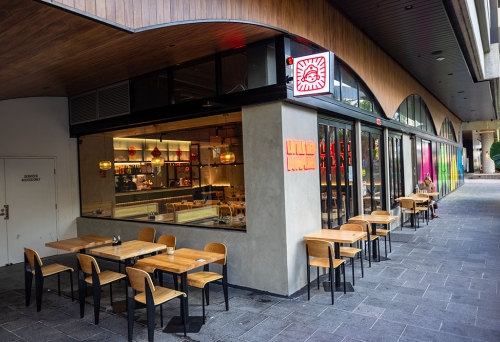 Exterior of Little Red Dumpling Woolloongabba