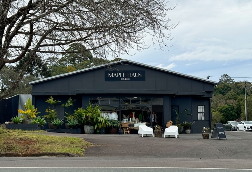 Maple Haus, Maleny, Sunshine Coast Hinterland, women's fashion, furniture, ladies wear, menswear, timber, bespoke interior design
