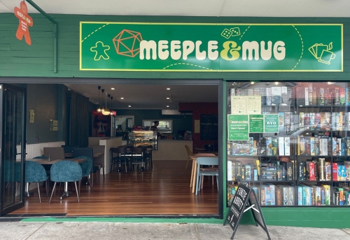 Street view of Meeple & Mug West End