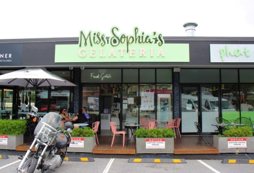 Exterior of Miss Sophia's Gelateria