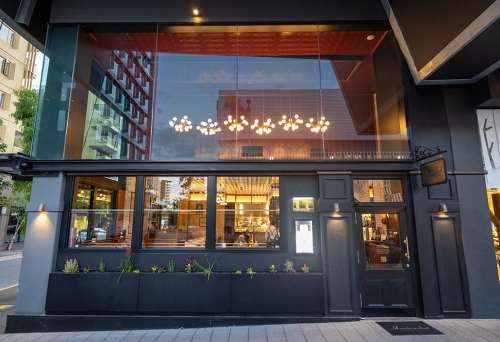 Exterior facade of Montrachet, Bowen Hills