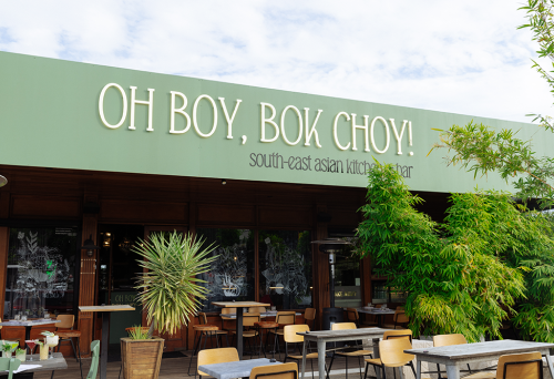 exterior of restaurant 