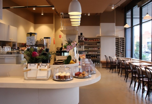 Counter inside Pablo's Pantry, Woolloongabba 
