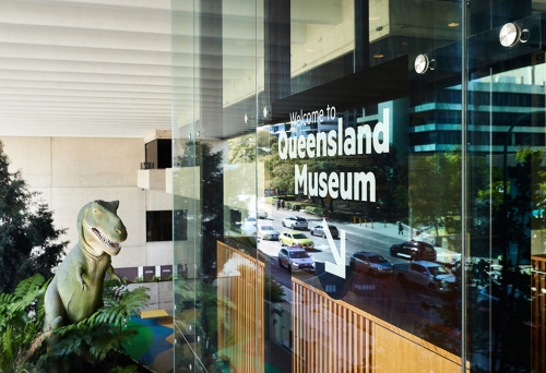 Entrance to Queensland Museum Kurilpa
