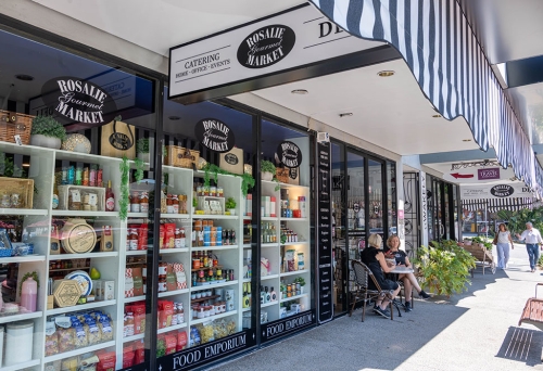 Stret view of Rosalie Gourmet Market