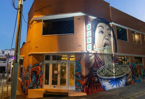 Exterior of RUNG Brisbane