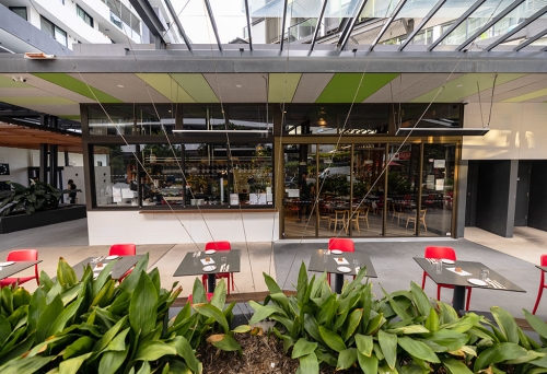 Outdoor seating Rustichella Pasta Bar Nundah