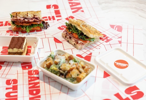 Selection of sandwiches at Sandwich Studio, Carindale
