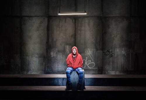 Actor on stage QPAC