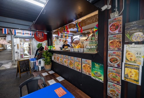 Laneway side of SayHi Thai Noodle Bar