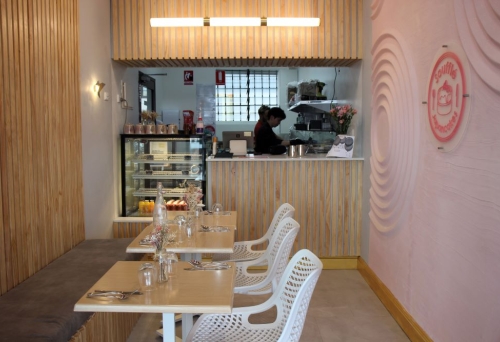 Interior of Soufflé Japancakes, Greenslopes 