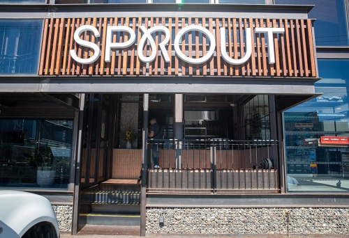 External facade of Sprout Artisan Bakery 