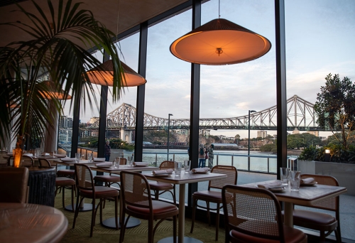 Stunning views overlooking the Story Bridge at Supernormal Brisbane City 