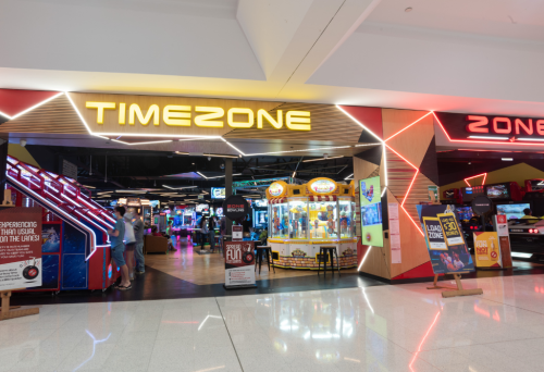 Entry to Timezone Westfield Mt Gravatt