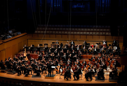 symphony orchestra performance on stage 