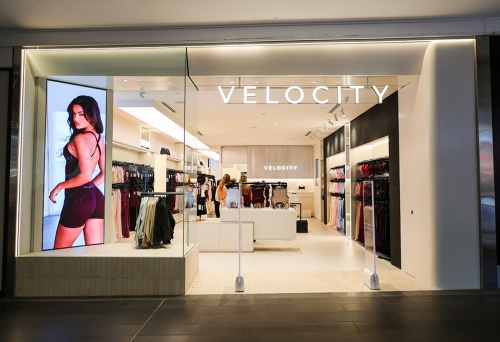 Exterior of store
