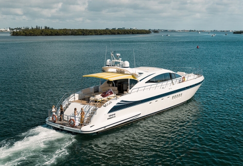 YOT Club Capri afloat in Broadwater