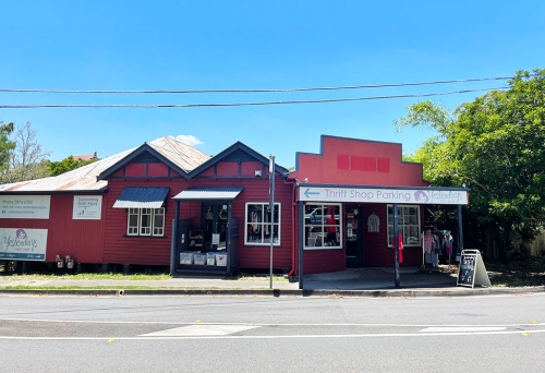 Exterior of Yesterday's Thrift Shop, Rosalie