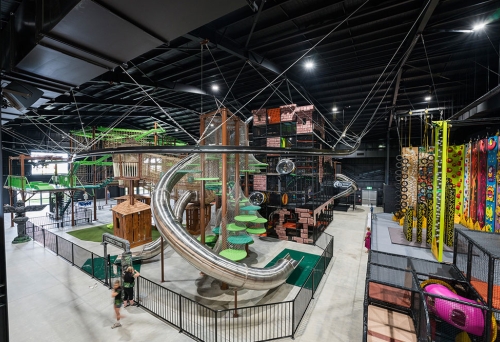 Interior of Jungle Adventure Play