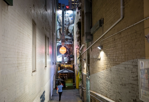 Brew Bar entrance, Brisbane City, Laneway Bars