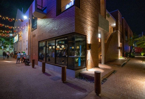 Exterior of Brutus Bar Fish lane