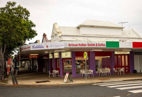 Exterior of Matilda Gelato Wynnum