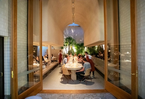 People dining inside sAme sAme Fortitude Valley