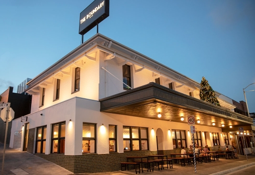 Exterior of The Boundary Hotel West End