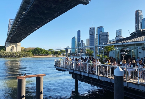 Exterior view of Mr Percivals Bar Brisbane