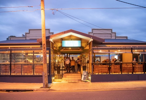 Exterior of Wilston Village Bar