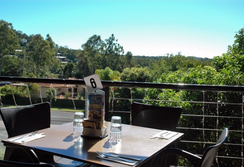 Seating area with district views of the Gap