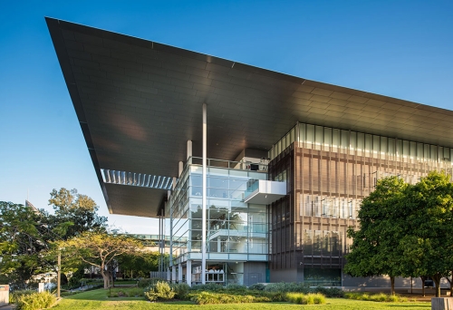 Exterior of GOMA South Brisbane