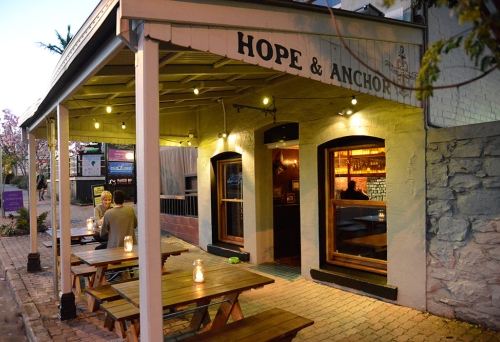 Street facade of Hope and Anchor Paddington