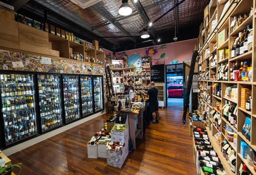 Interior of Barrels & Stills